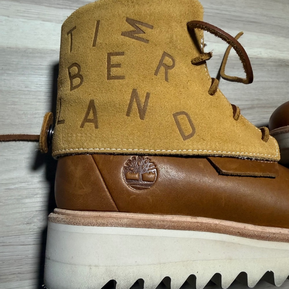 Timberland x NINA CHANEL ABNEY 50th Anniversary Future 73‎ Rare Sz 4 Mens - Picture 4 of 10